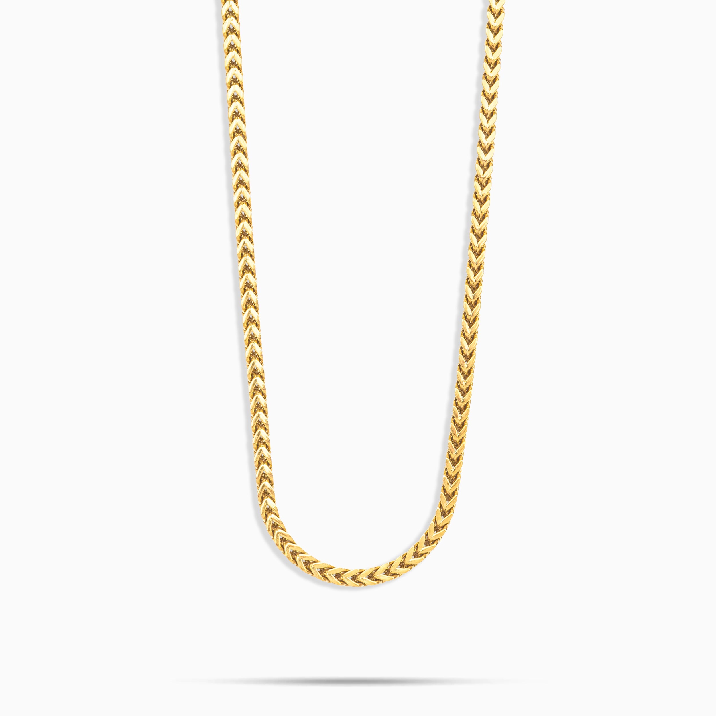 3mm Franco Chain Gold