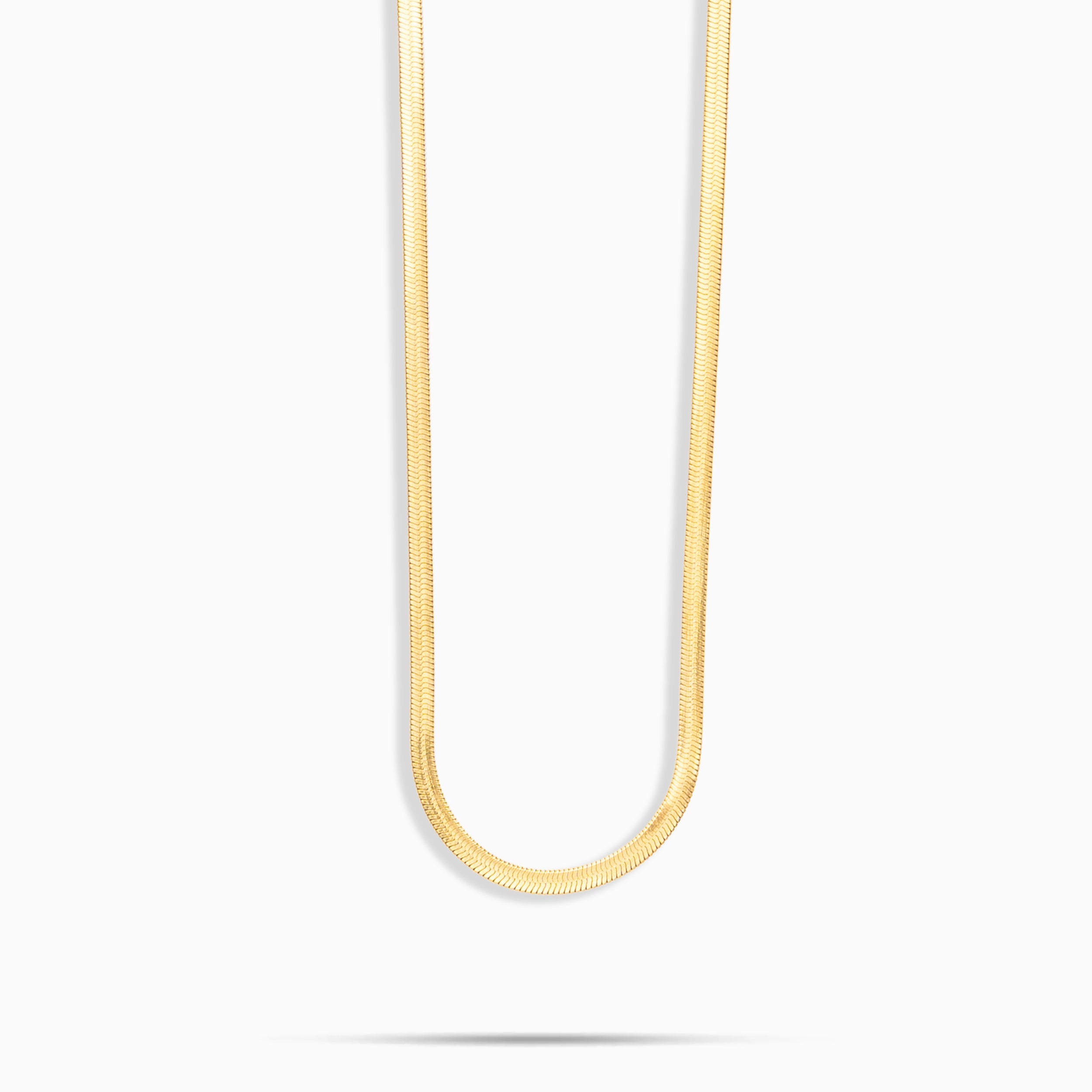 3mm Herringbone Chain Gold