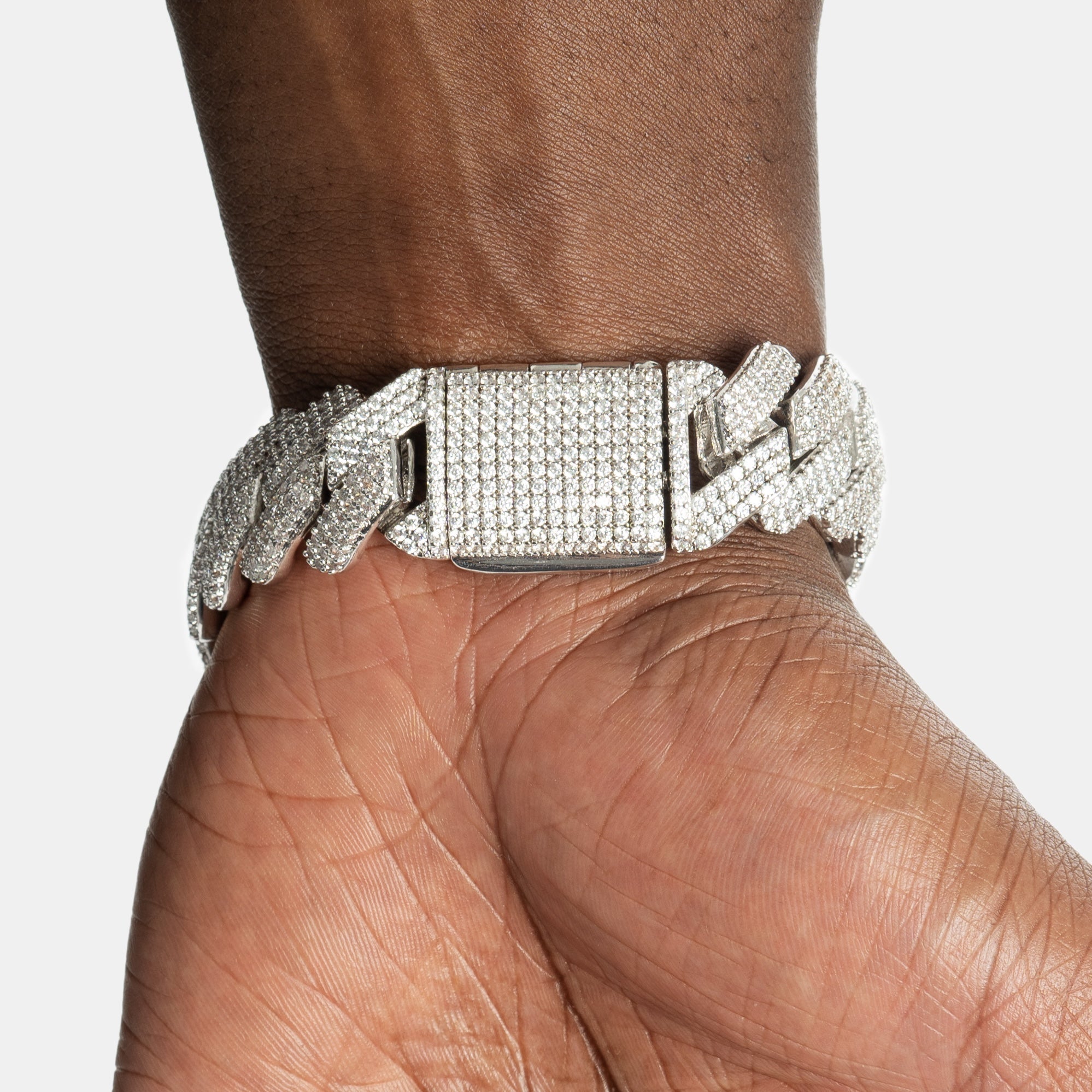 19mm Prong Cuban Bracelet