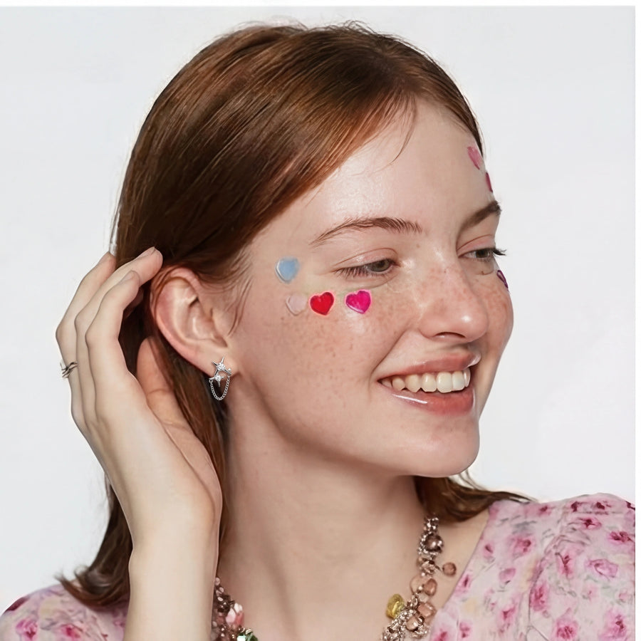 Stardust Chain Studs