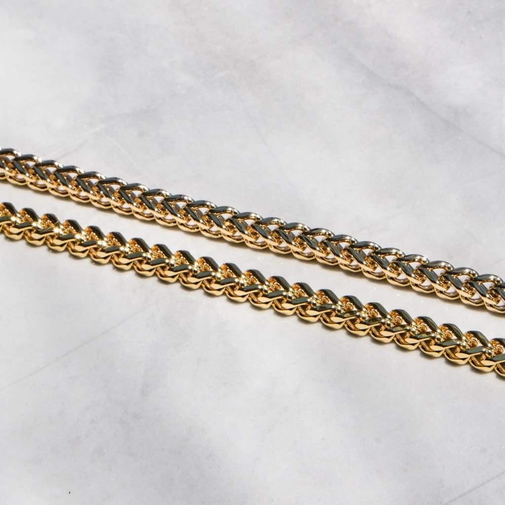 6mm Franco Chain Gold
