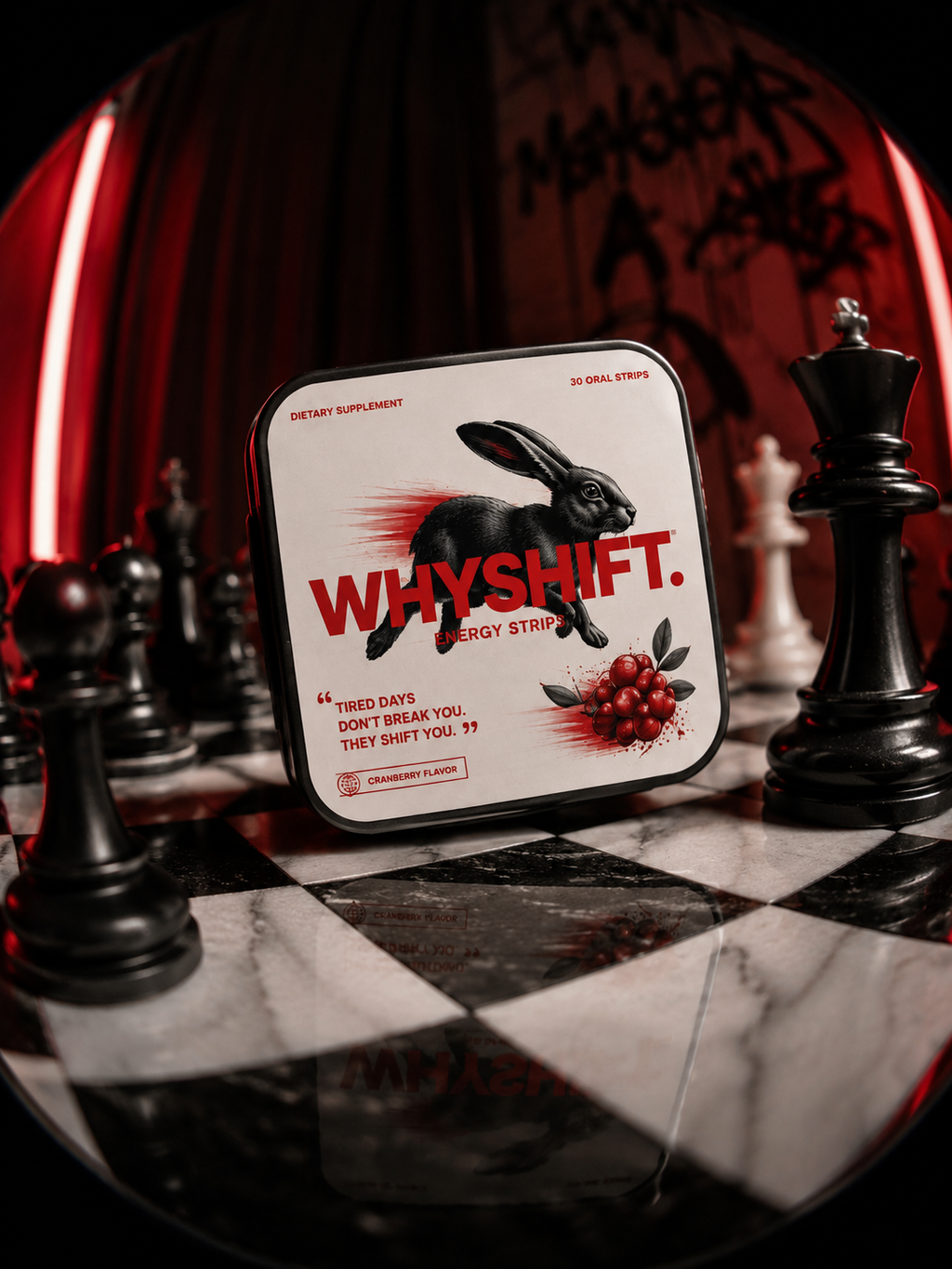 WHYSHIFT Energy 30 Oral Strips