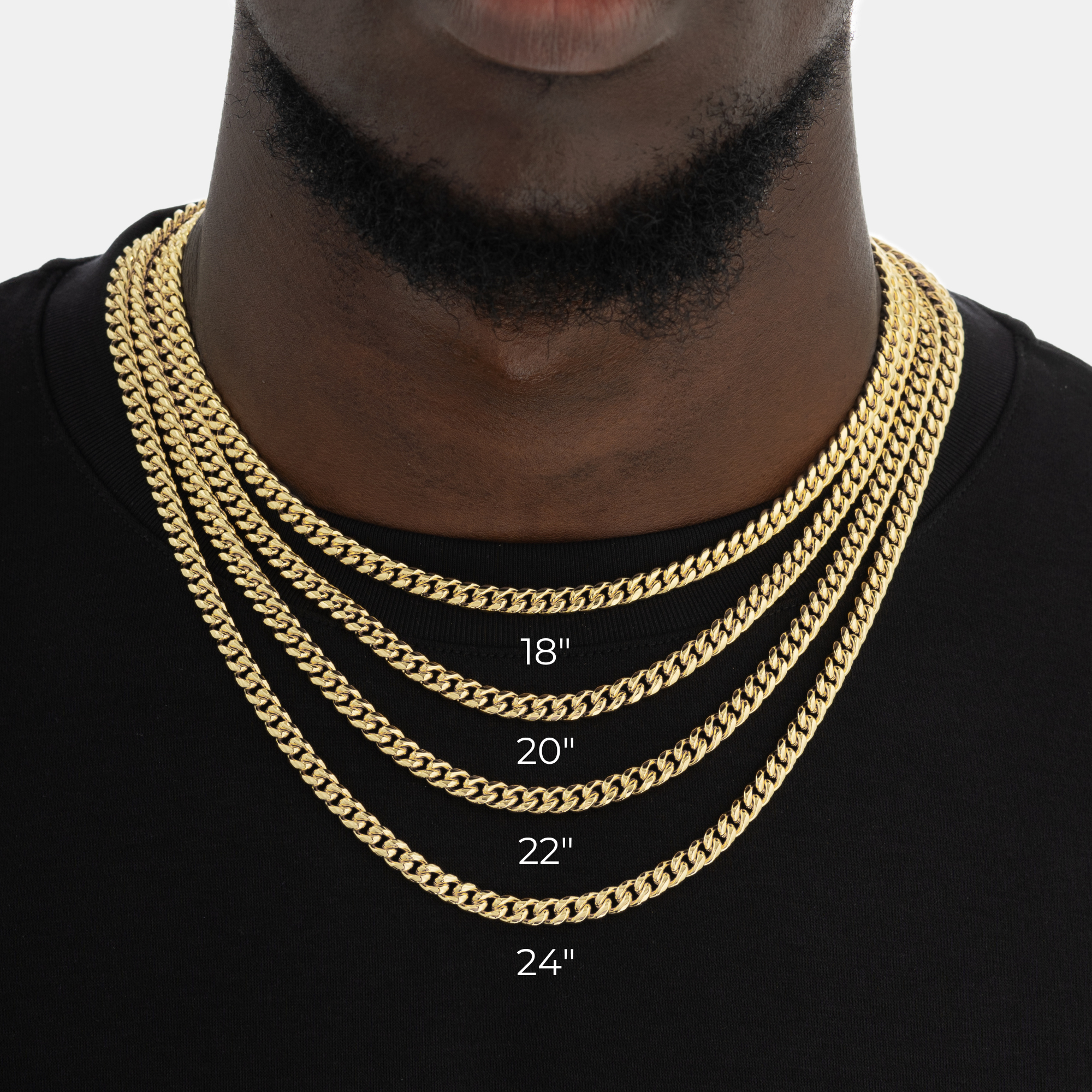 8mm Cuban Link Chain